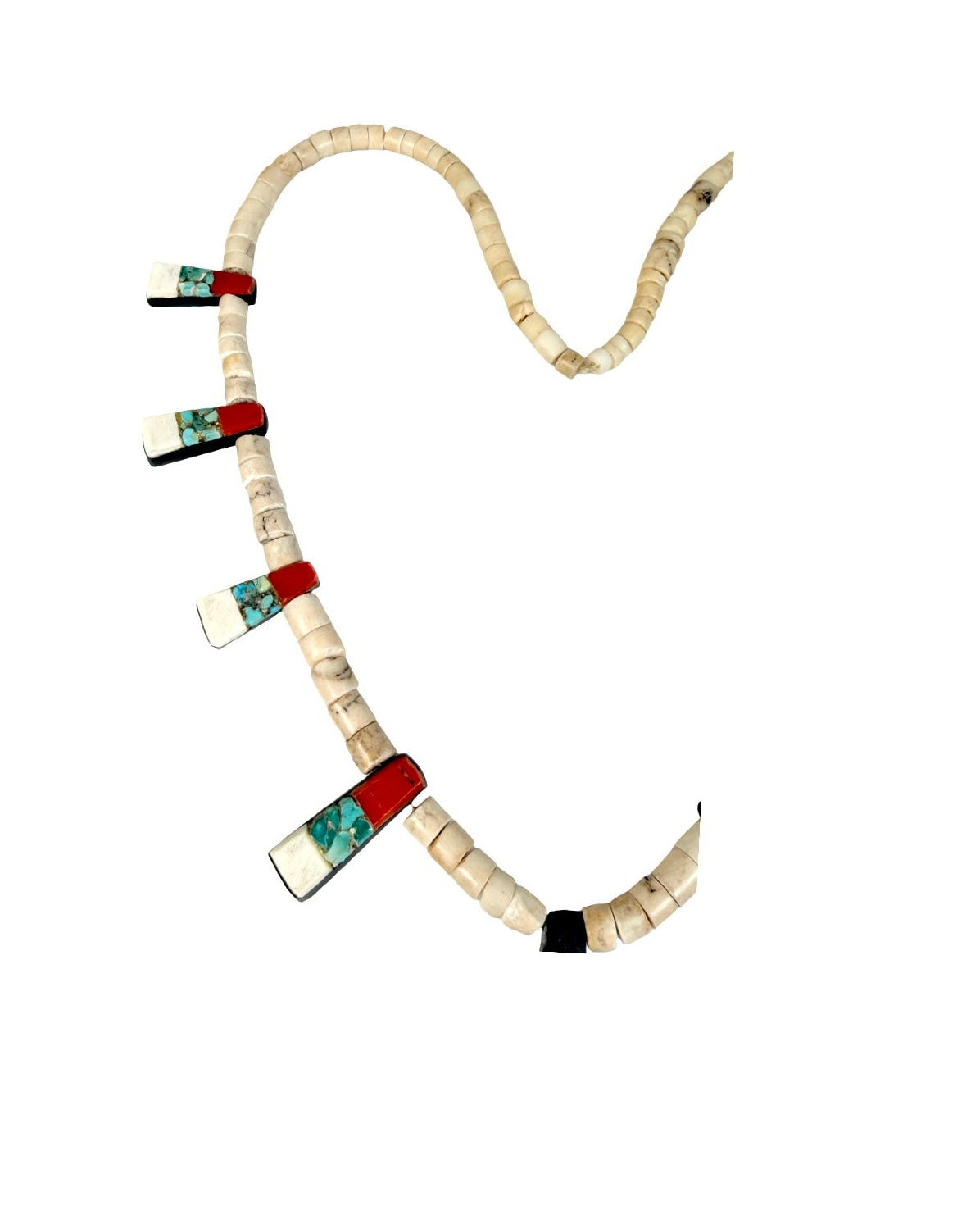 ColoradoJo Depression Era Battery Bird Thunderbird Necklace 