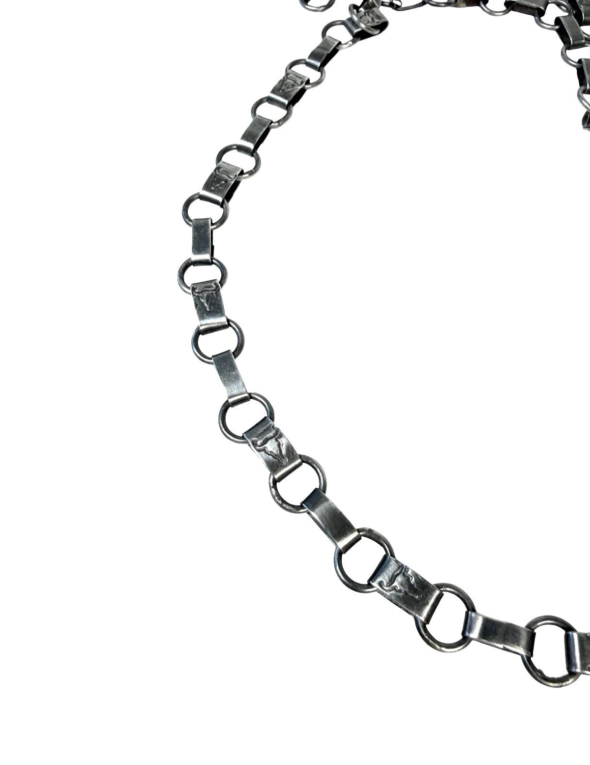 ColoradoJo Sterling Handmade Versatile Necklace linked chain view