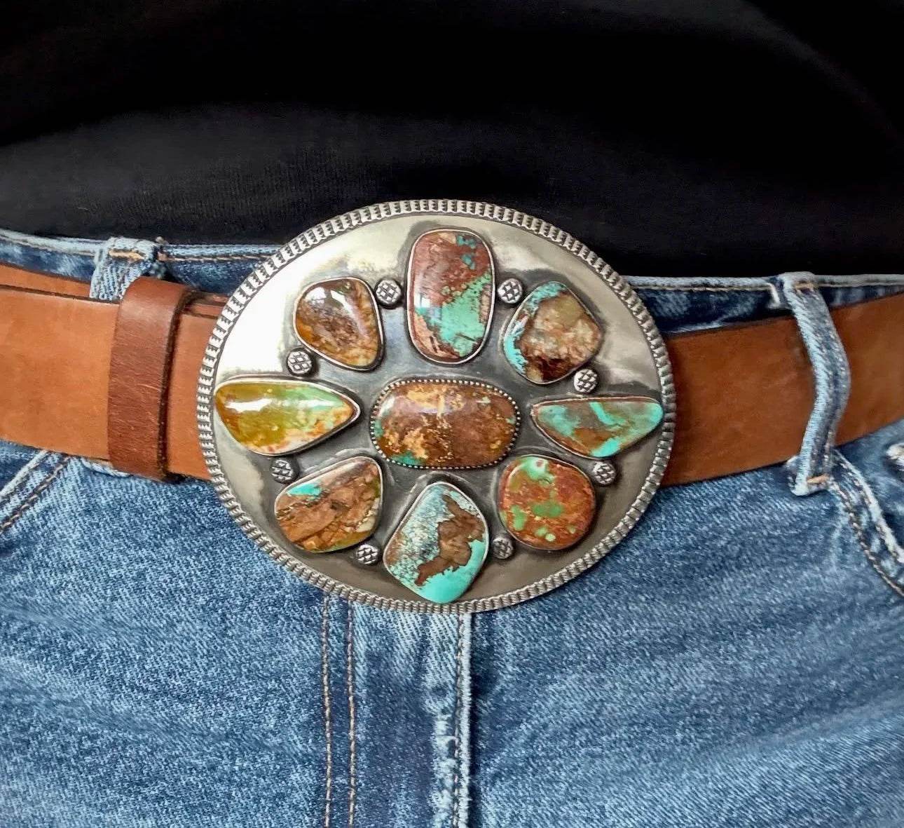 Matthew Charley Royston Turquoise Buckle