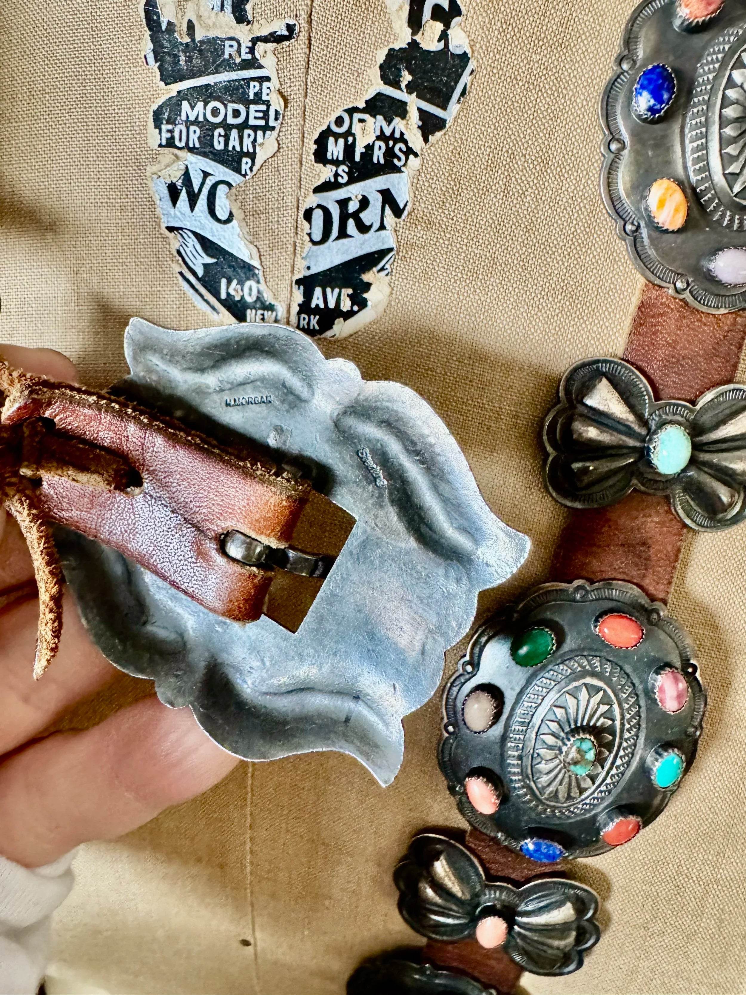 *COLLECTIBLE* Harry Morgan Concho Belt