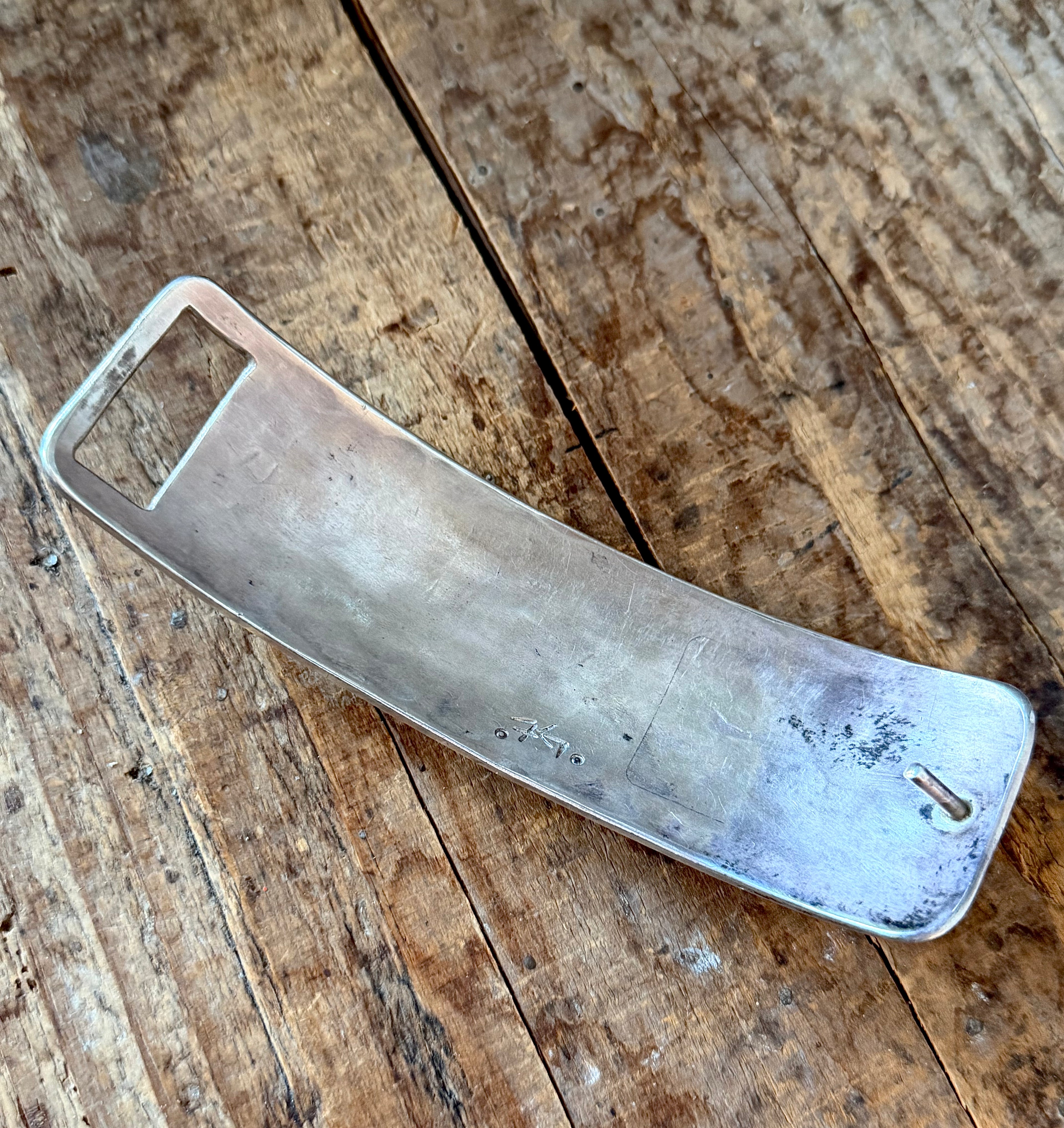 ColoradoJo James Faks Sterling Buckle #2 with 2 line stamping back view