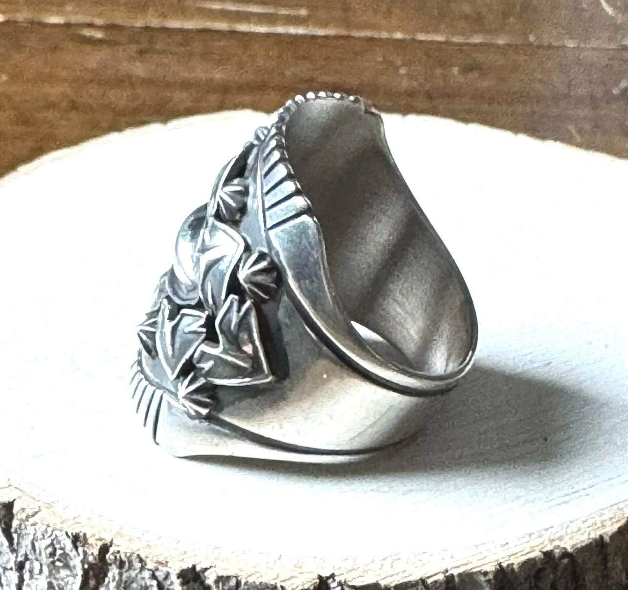 Derrick Gordon Sterling Cigar Band Ring