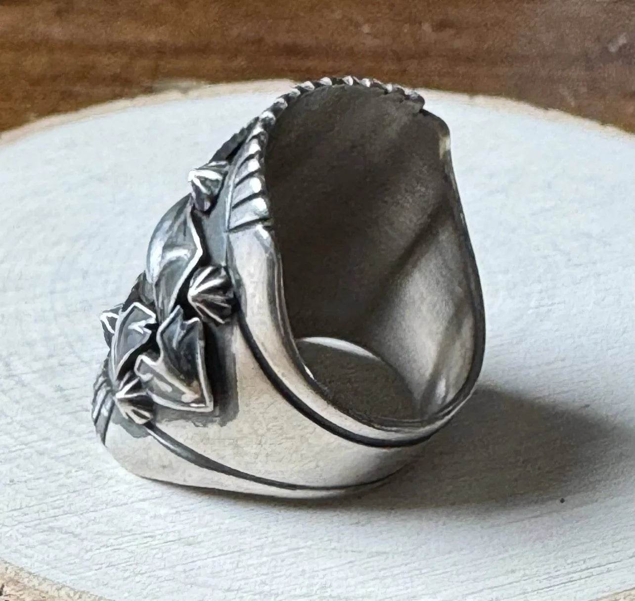 Derrick Gordon Sterling Cigar Band Ring