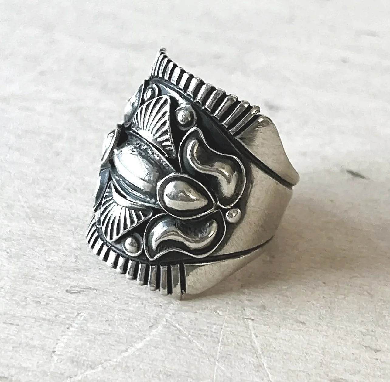 Derrick Gordon Sterling Cigar Band Ring