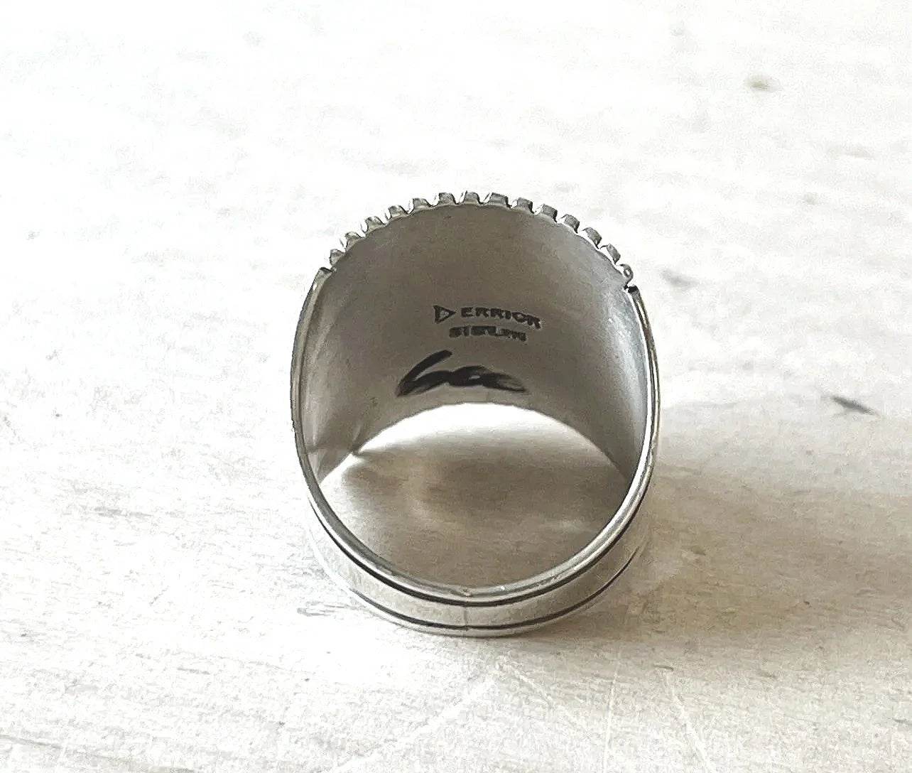 Derrick Gordon Sterling Cigar Band Ring