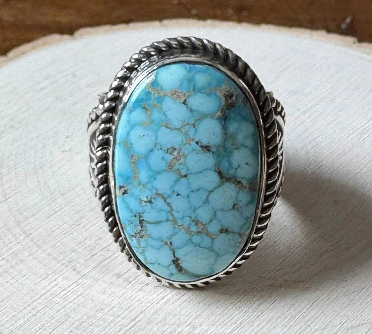 Albert Jake Kingman Turquoise Ring