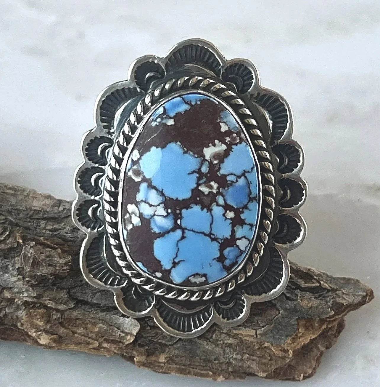 Happy Piasso Golden Hills Turquoise Ring