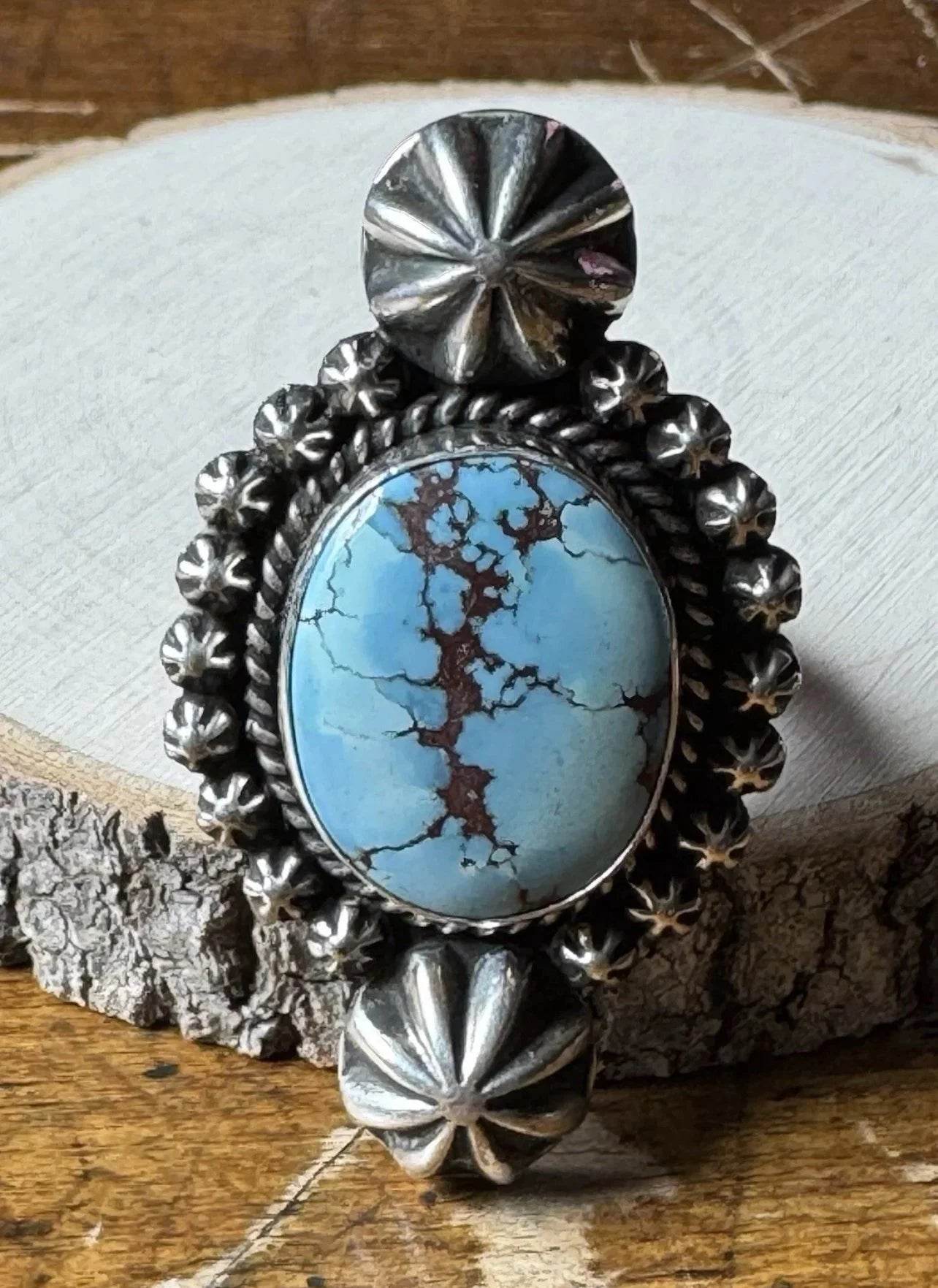 Happy Piasso Golden Hills Turquoise Ring