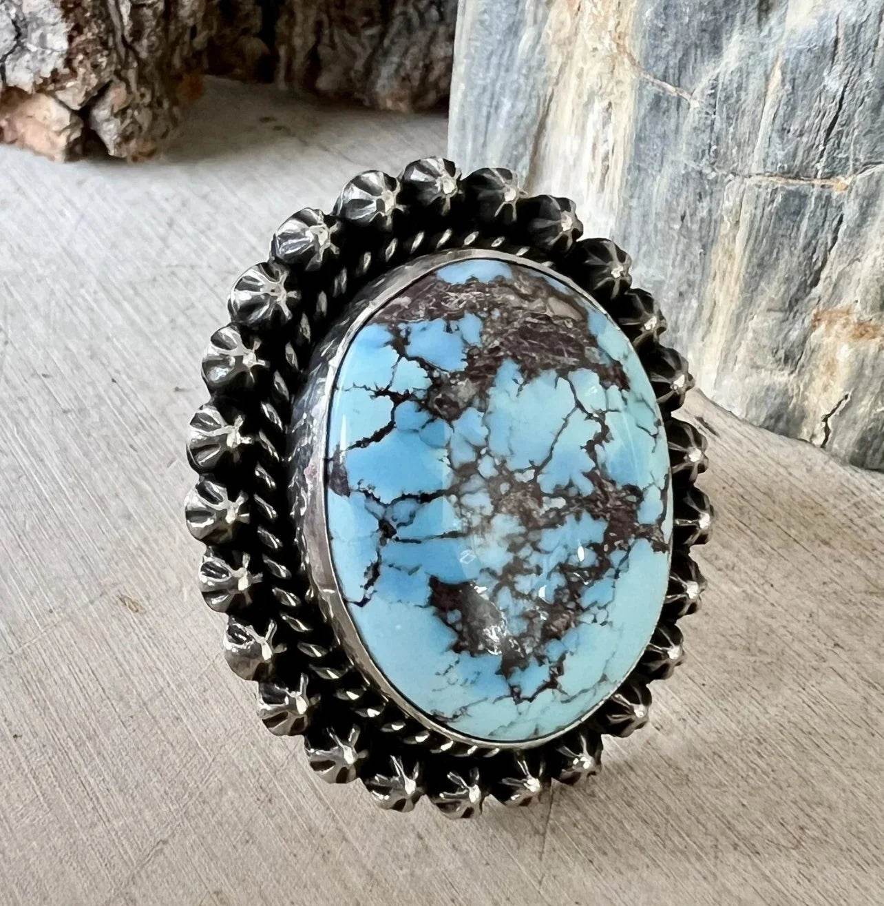Happy Piasso Golden Hills Turquoise Ring