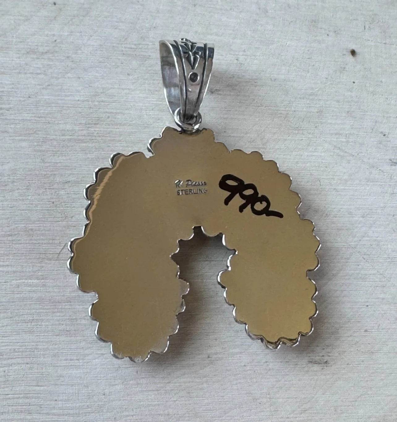Happy Piasso Royston Turquoise Naja Pendant