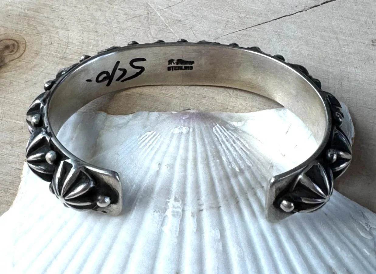Happy Piasso Sterling Star Cuff