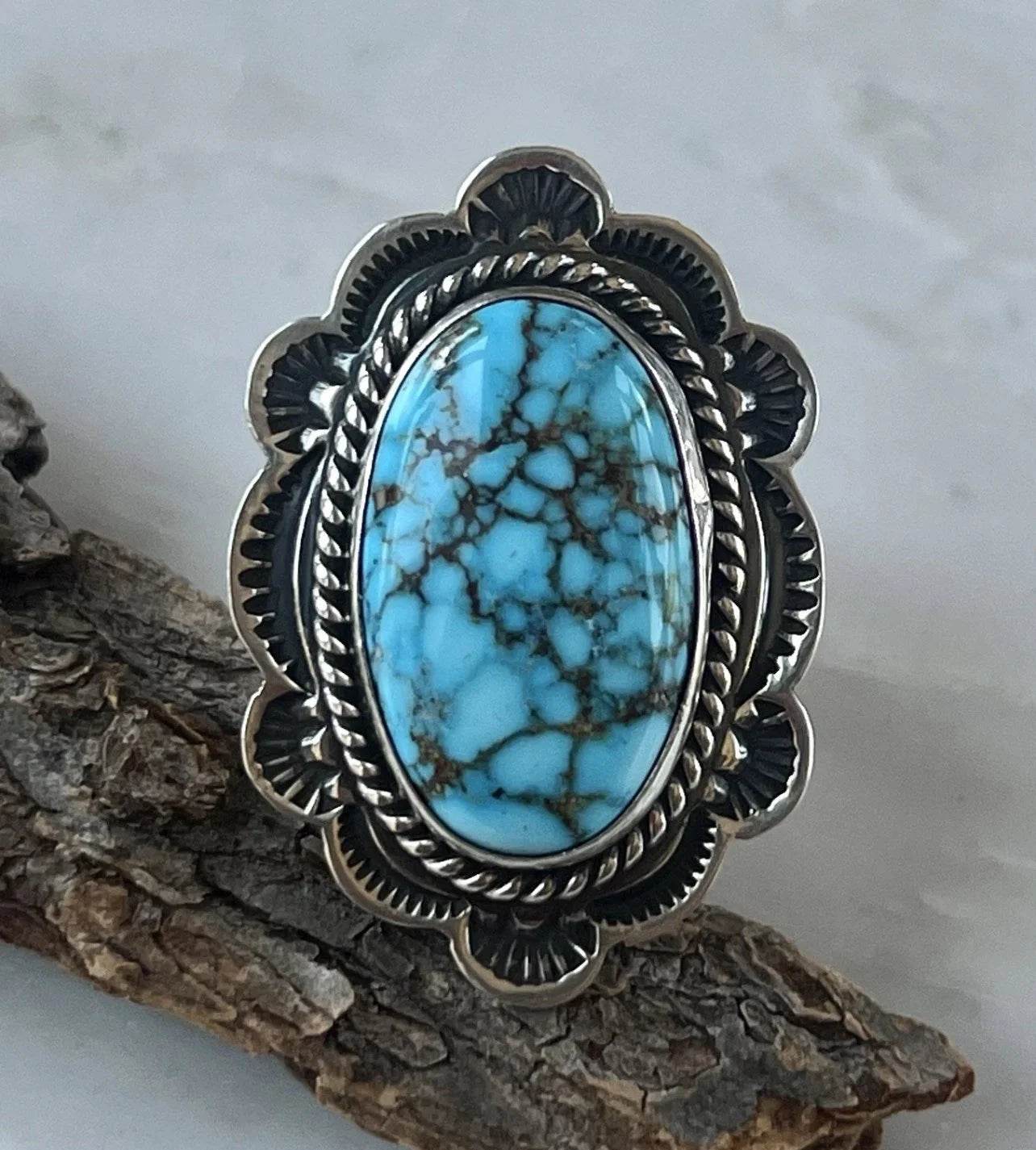 Happy Piasso Kingman Turquoise Ring