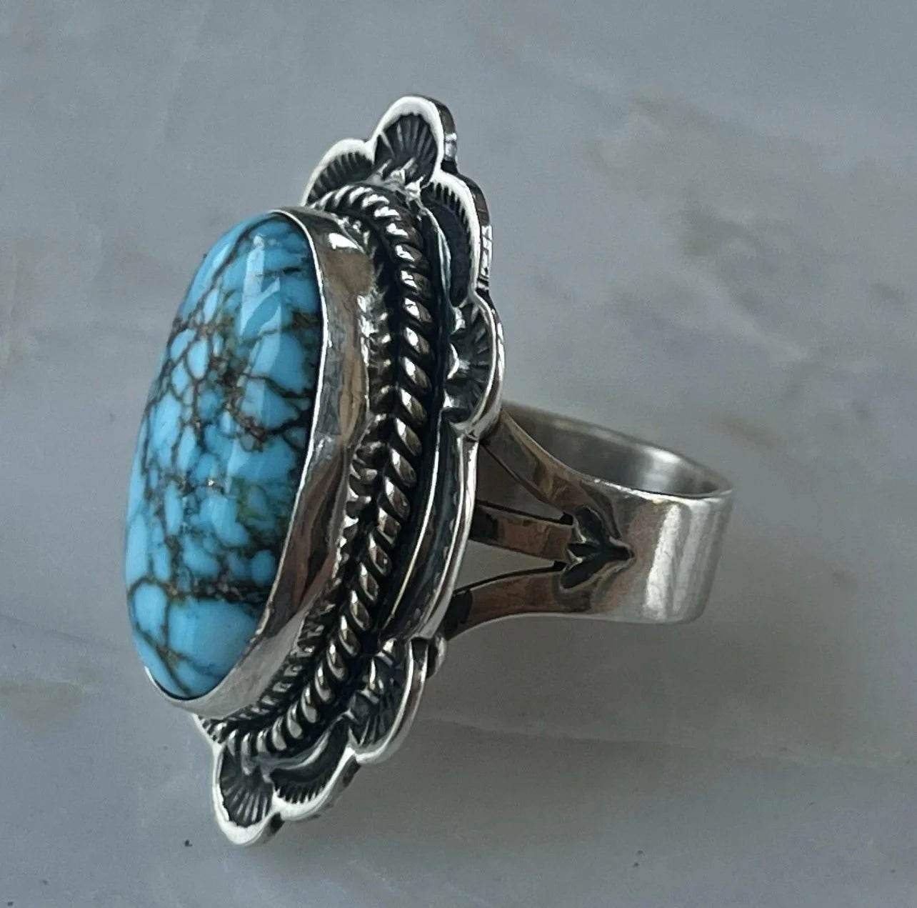 Happy Piasso Kingman Turquoise Ring