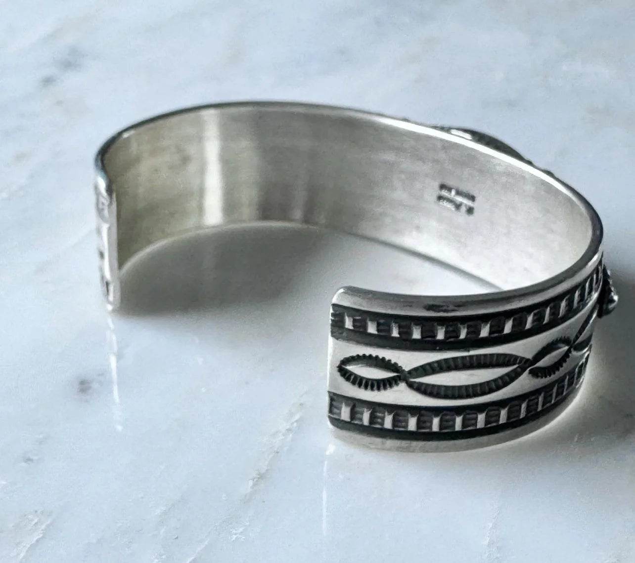 Happy Piasso Kingman Turquoise Sterling Cuff