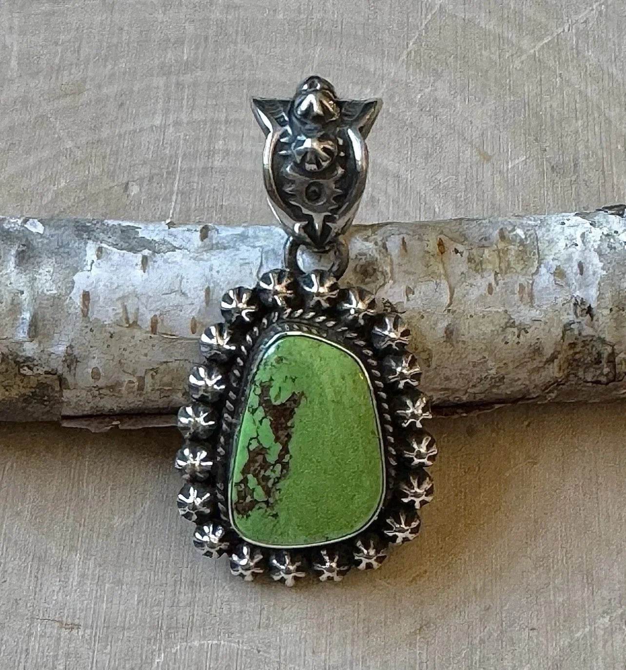 Happy Piasso Gaspeite Pendant