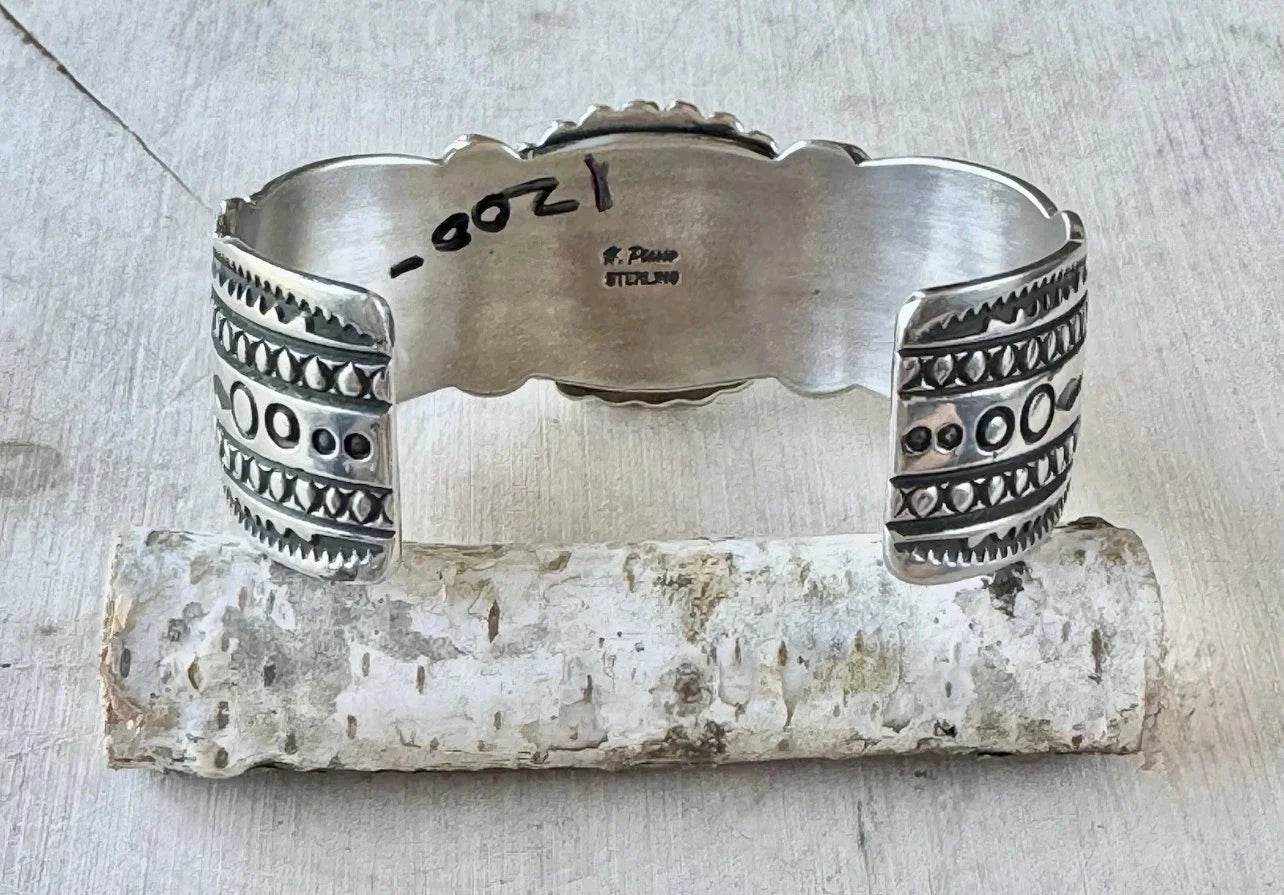 Happy Piasso Kingman Turquoise Sterling Cuff