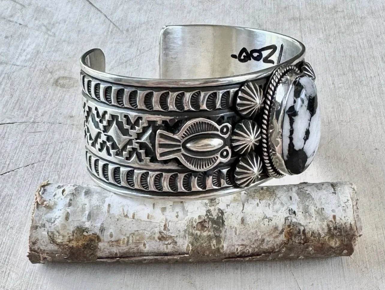 White Buffalo Cuff