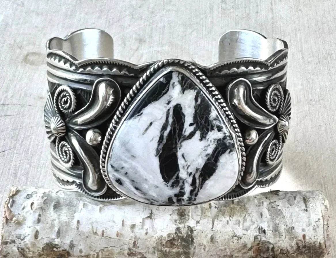 White Buffalo Cuff