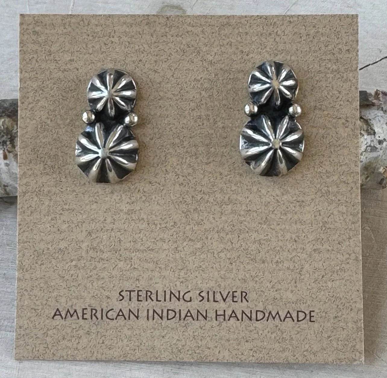 Sterling Star Shot Earrings by Happy Piasso