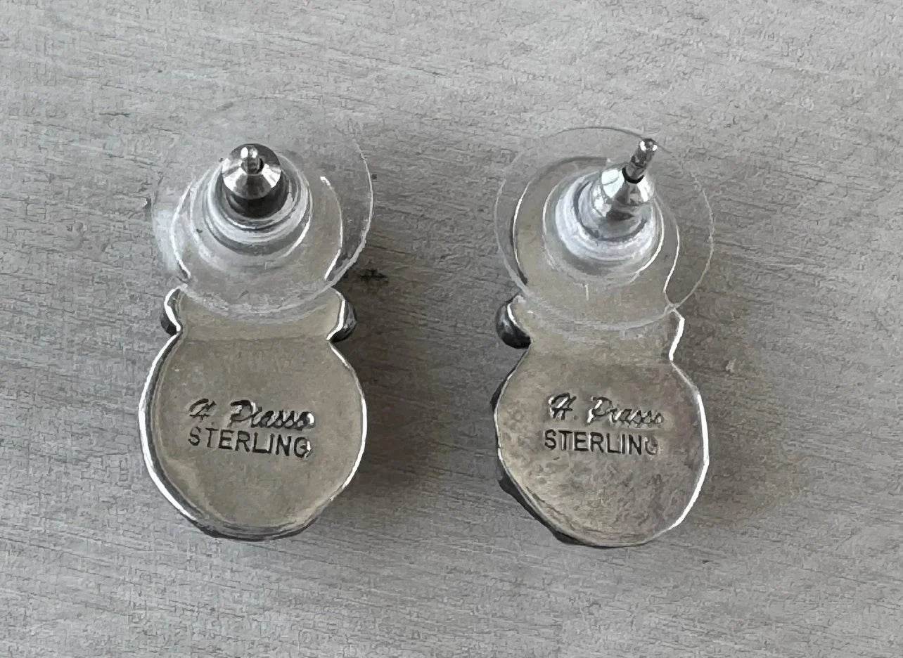 Sterling Star Shot Earrings by Happy Piasso