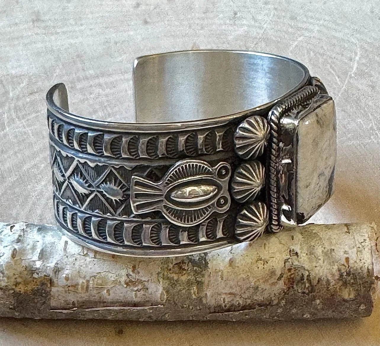 White Buffalo Cuff