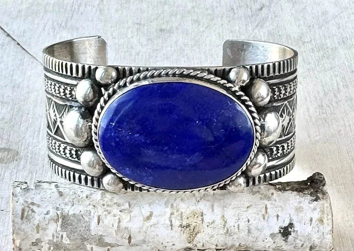Lapis Cuff
