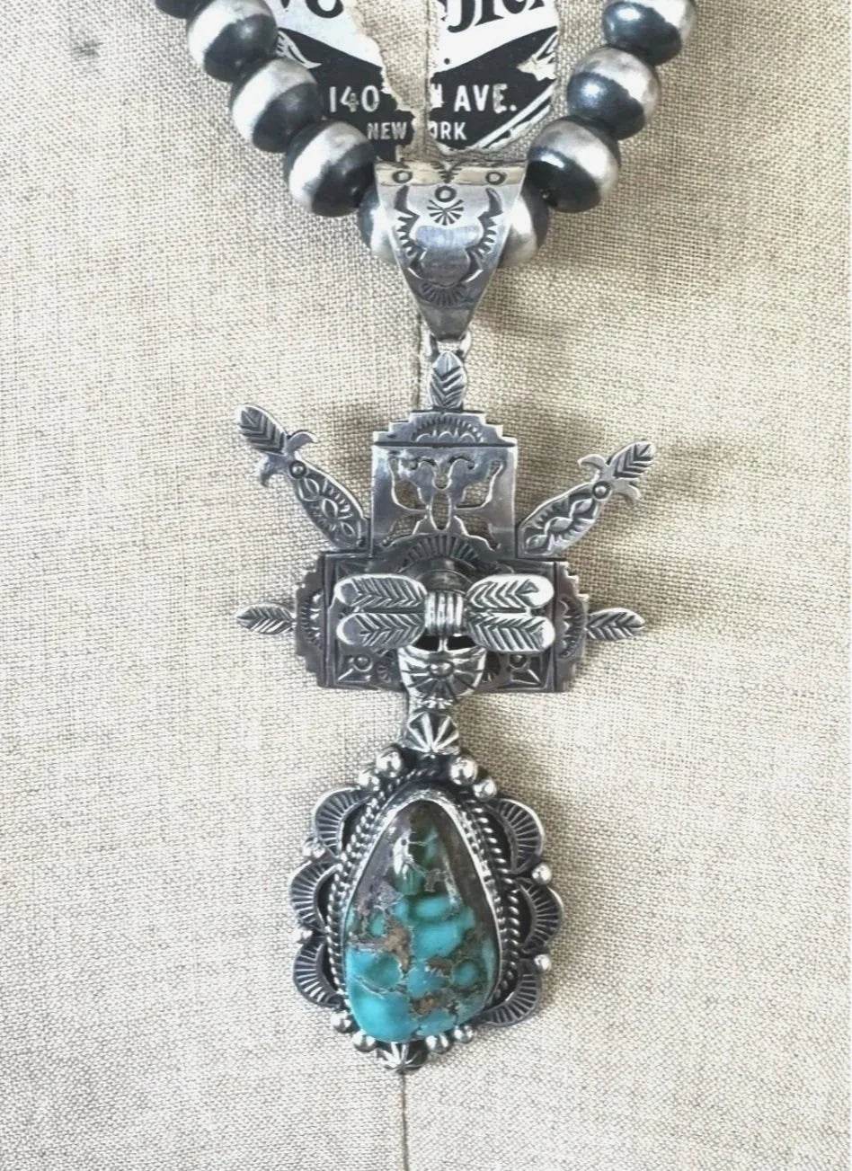 Butterfly Maiden Kachina Pendant