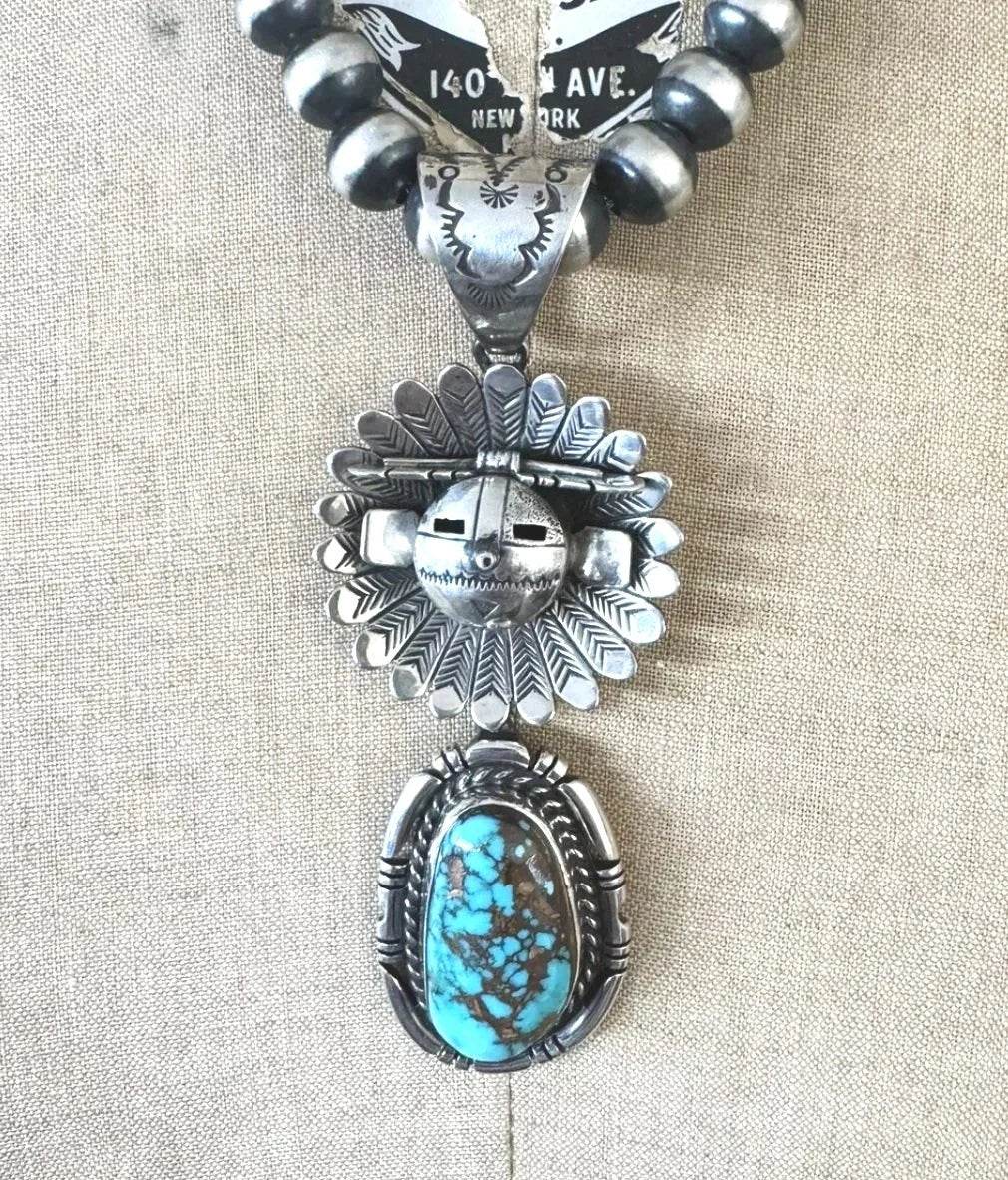 SunFace Maiden Kachina Pendant