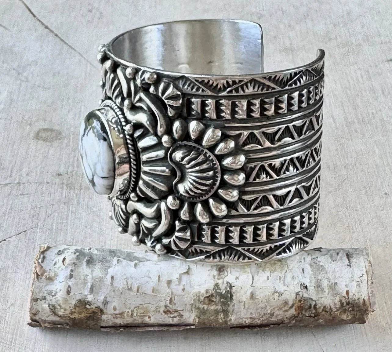 Tsosie White Sterling Cuff feat. White Buffalo