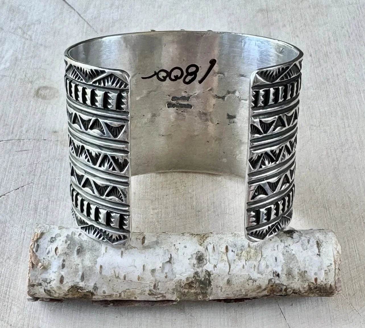 Tsosie White Sterling Cuff feat. White Buffalo