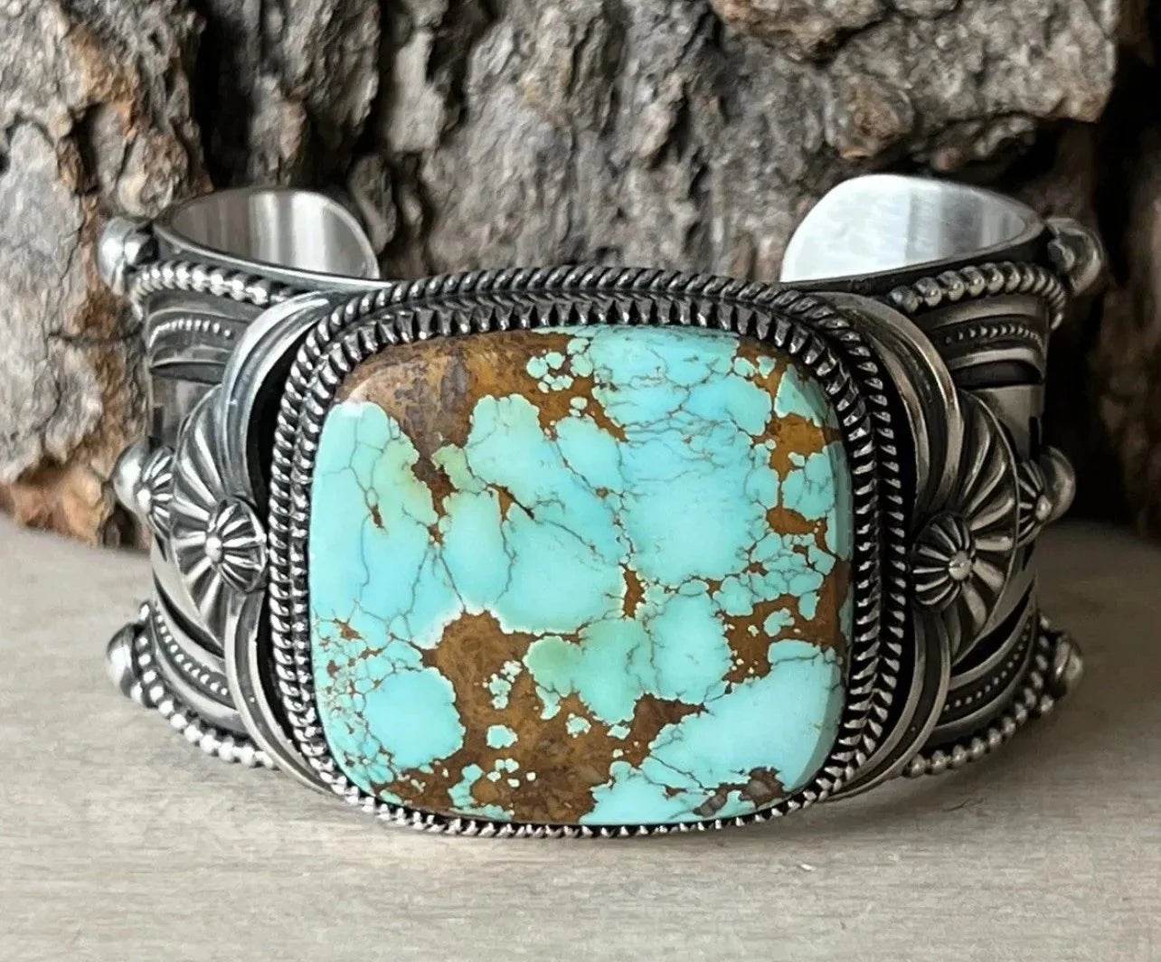 Exquisite Royston Turquoise Cuff
