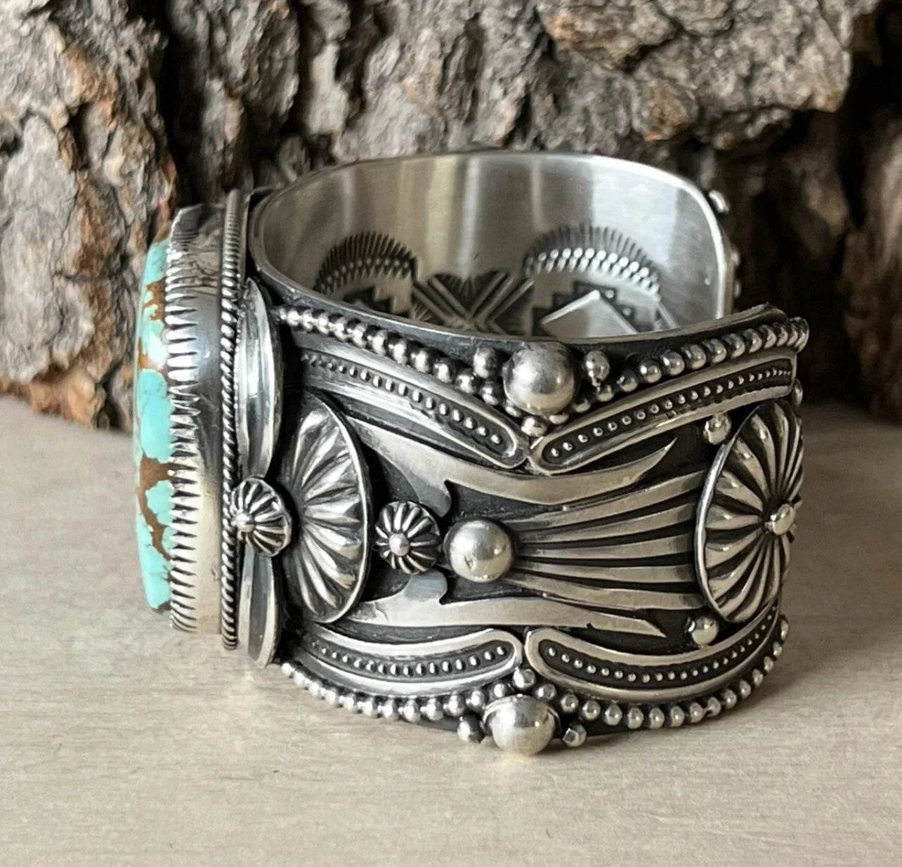 Exquisite Royston Turquoise Cuff