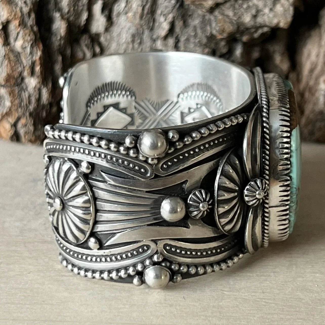 Exquisite Royston Turquoise Cuff