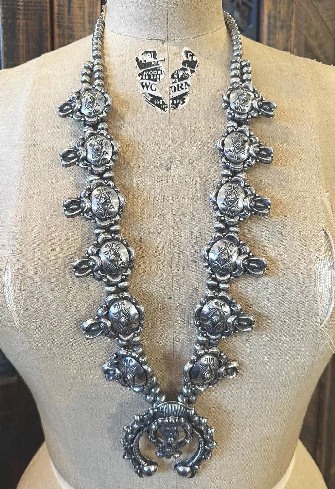 Squash Blossom Necklace SET