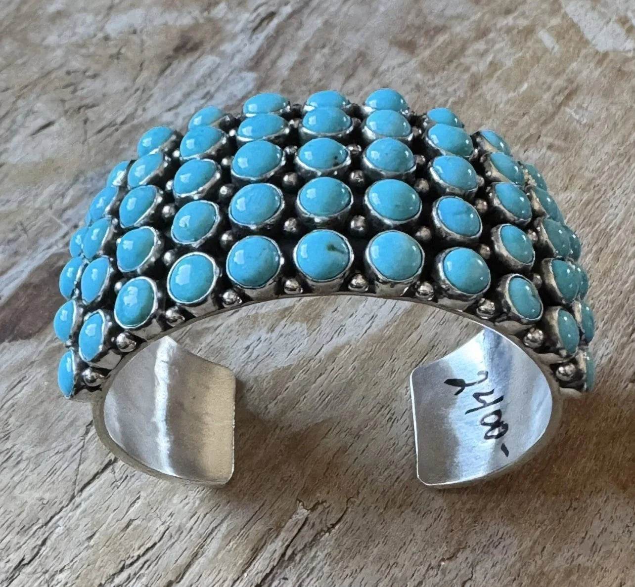 Sleeping Beauty Turquoise 5 Row Cuff