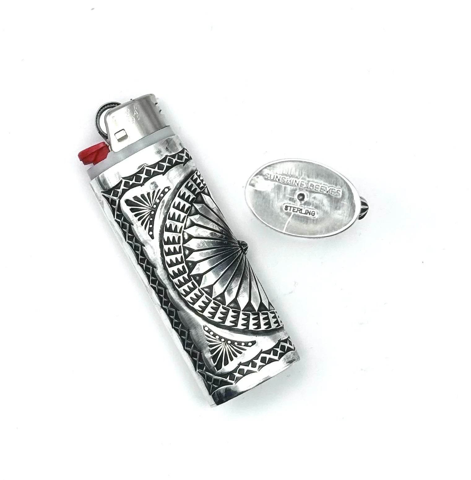 BIC Sterling Lighter Case *Right in Photo*