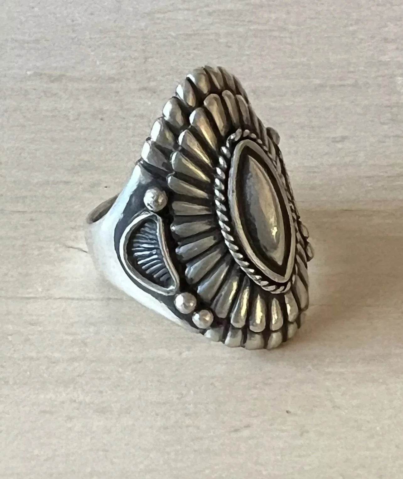 Ingot Silver Ring