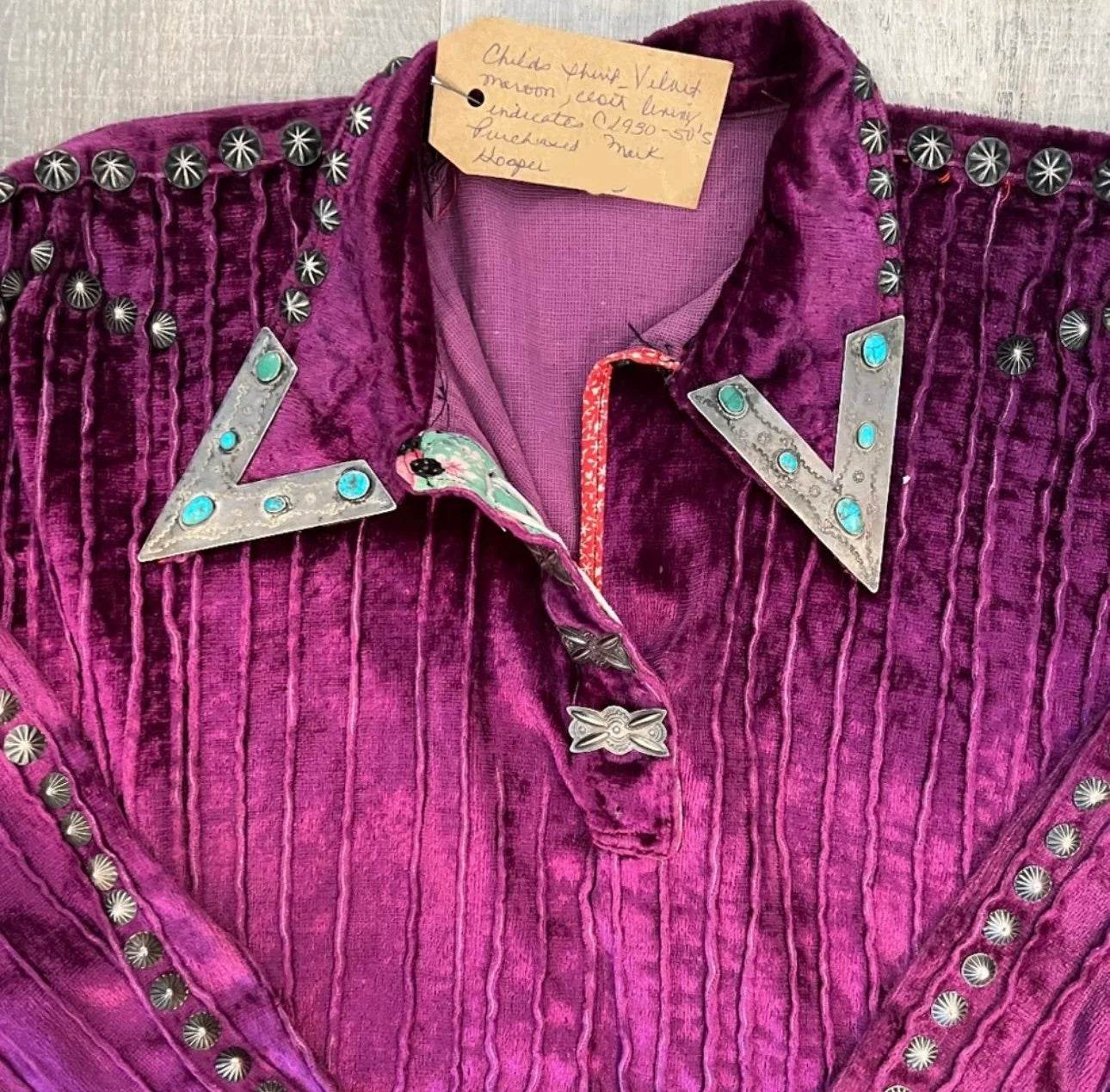 c. 1930 - 1950’s Navajo Child’s Shirt