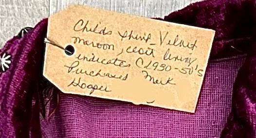 c. 1930 - 1950’s Navajo Child’s Shirt